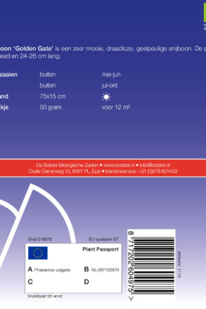 Stoksnijboon 'Golden Gate' - Afbeelding 2